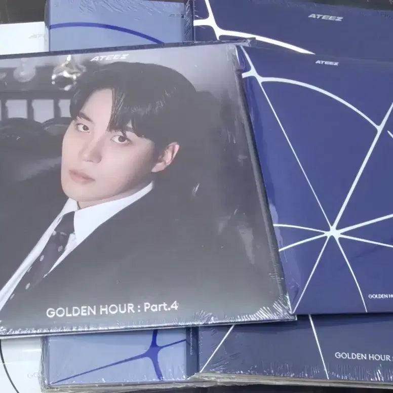 [BUNJANG] Ateez Golden Hour Part.4 5-Set Album Bundle Set (Sealed) / 에이티즈 5종세트 미개봉 앨범 ateez golden hour part.4 골든아워 4