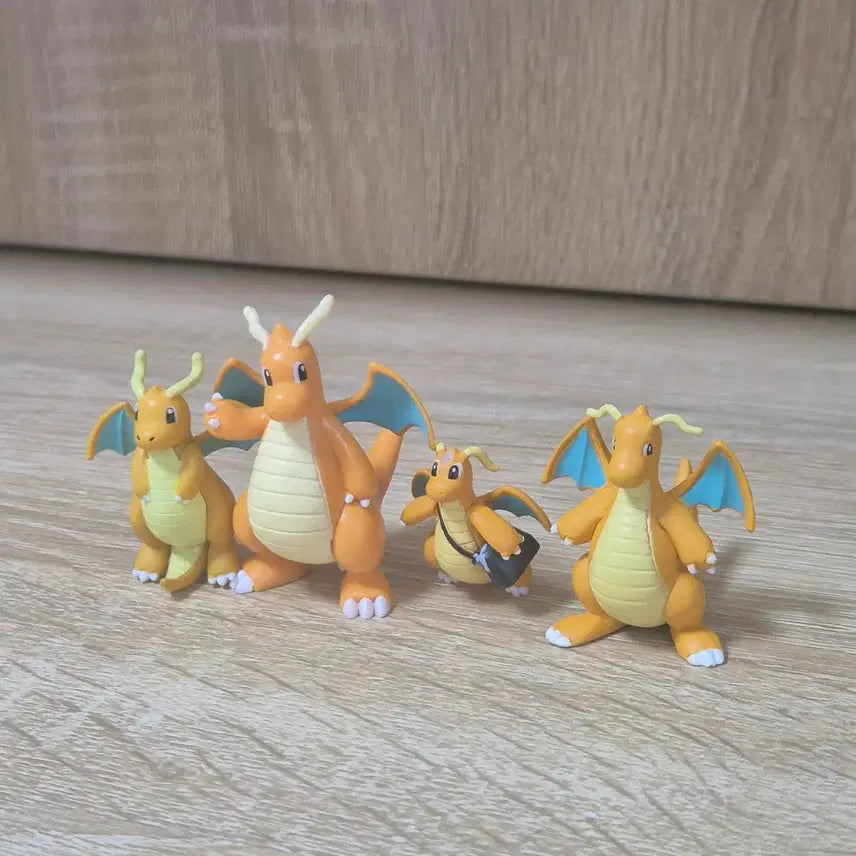 [BUNJANG] Pokemon Moncolle Gacha Dragonite Figure Set / 포켓몬 피규어 몬코레 가챠 망나뇽 세트