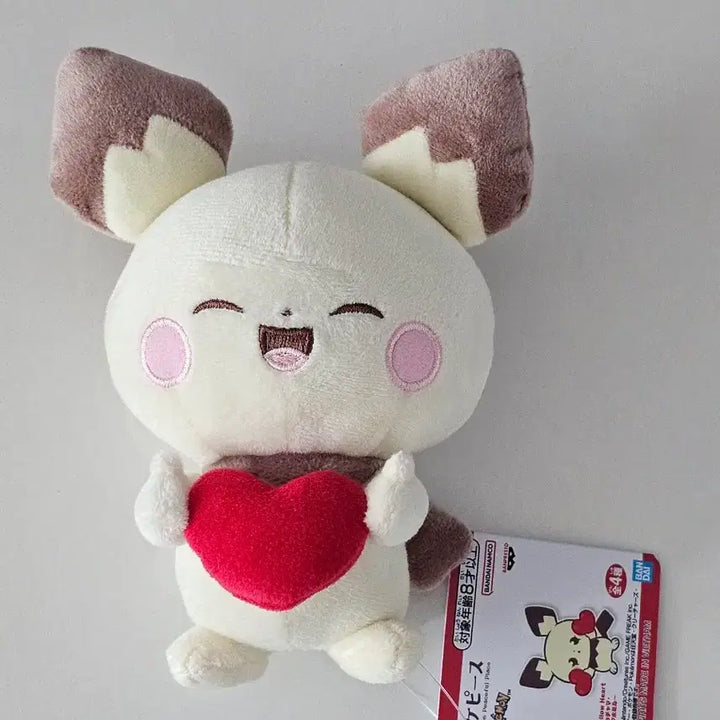 [BUNJANG] Pokemon Pichu Mellow Heart Plush / 할인)포켓몬 피츄 Mellow Heart 하트 인형