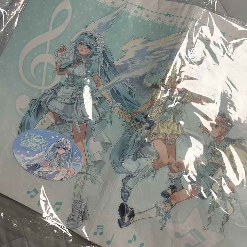 [BUNJANG] Miku Pop-up Reusable Bag / 리유저블 백 미쿠 팝업 린 렌