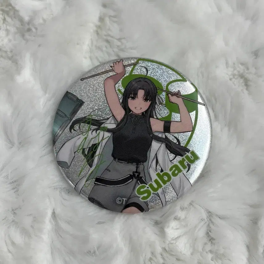 [BUNJANG] Girls Band Cry Subaru 5th Anniversary Signed Can Badge / 걸즈밴드크라이 아와 스바루 5th 사인 캔뱃지