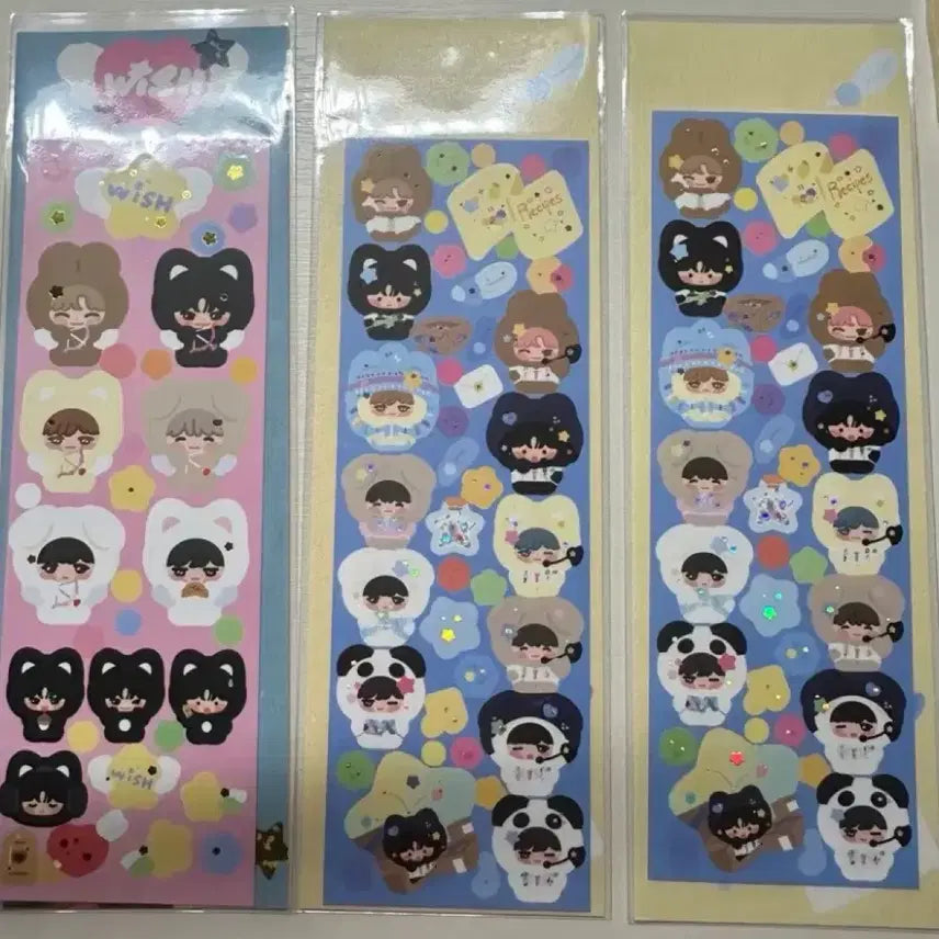 [BUNJANG] NCT WISH Danim Sticker Set / 일괄)엔시티 위시 nct wish 다님 씰스티커 3장