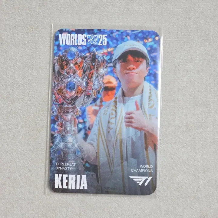 [BUNJANG] T1 Faker Keria World Championship Skin Photocard / 대전 msi 티원 t1 월즈 스킨 포토카드 케리아 keria