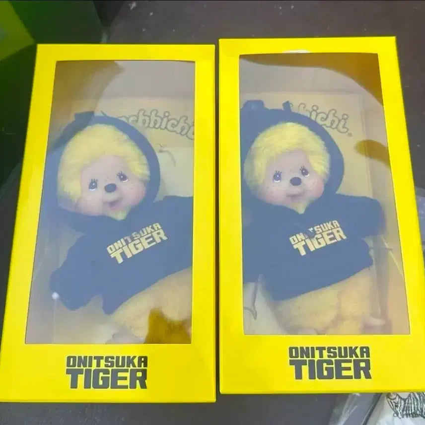 [BUNJANG] Onitsuka Tiger x Monchhichi Collaboration Plush Doll / 오니츠카 타이거 콜라보 몬치치