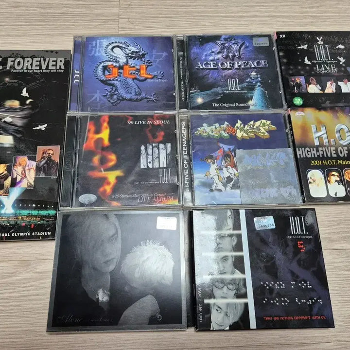 [BUNJANG] H.O.T. Album &amp; DVD Bundle Set / H.O.T. 관련 앨범 DVD CD 일괄 판매