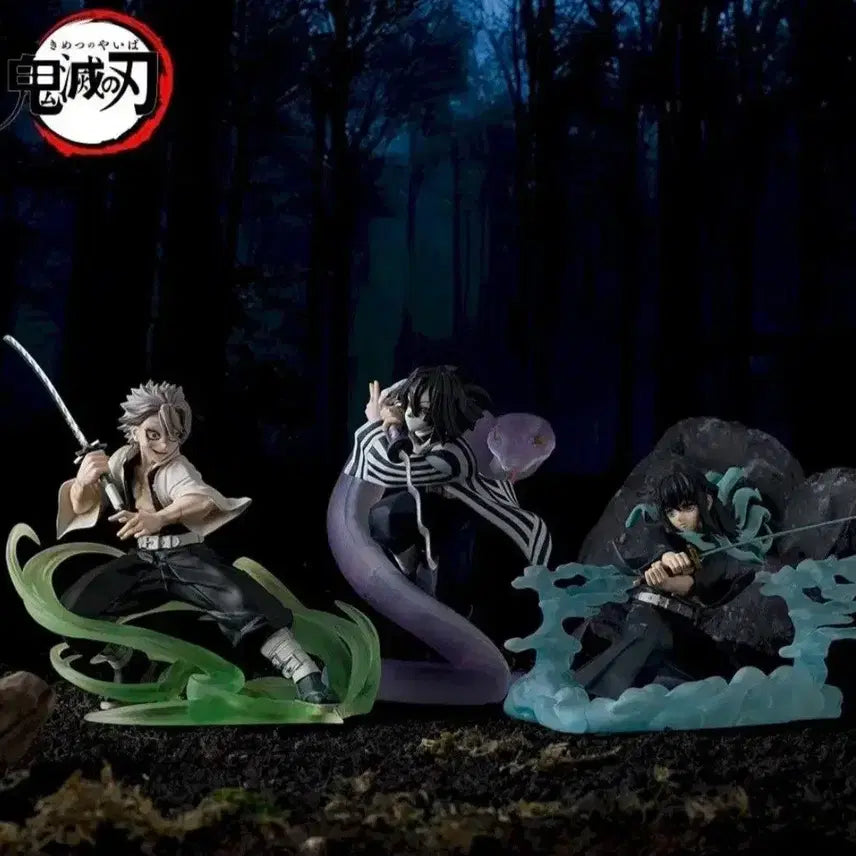 [BUNJANG] Sega Demon Slayer Muichiro, Iguro, Sanemi 3 Figure Set (Sealed) / [미개봉]세가 귀멸의 칼날 크로스링크 무이치로 이구로 사네미 3종 피규어 세트
