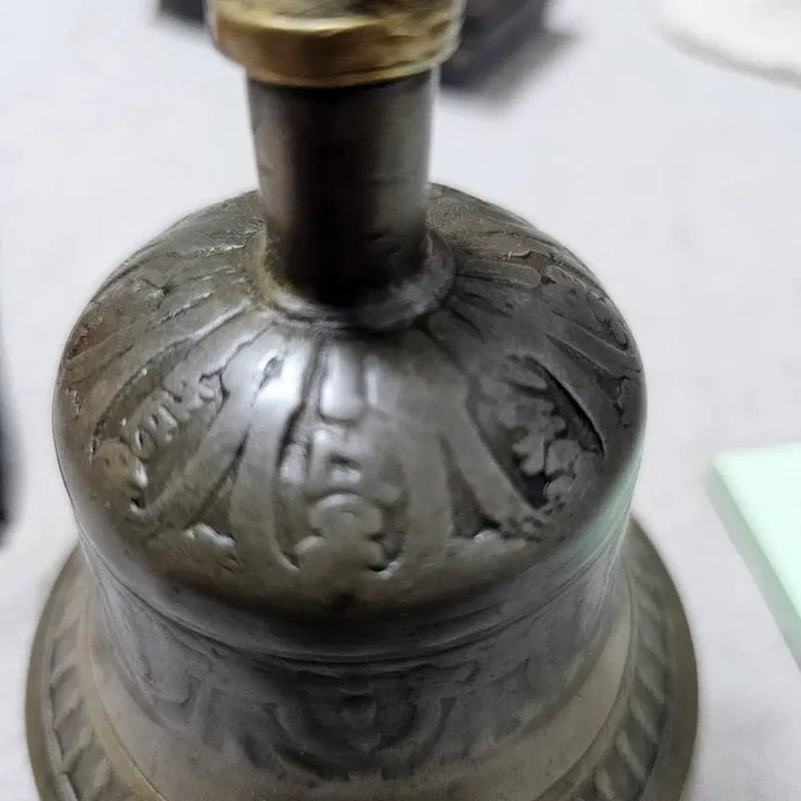 [BUNJANG] Tibetan Style Vajra Bell and Dorje Set / 티베트 양식 금강령 금강저 세트 수공예 의식구 빈티지 소장품