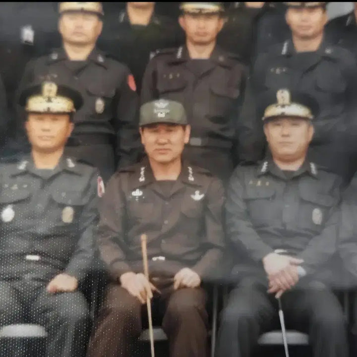 [BUNJANG] General Roh Tae-woo Visit Commemorative Photo &amp; General Cha Gyu-heon Unit Visit Photo Set / 보안사령관 (중장 노태우) 방문 기념 사진 