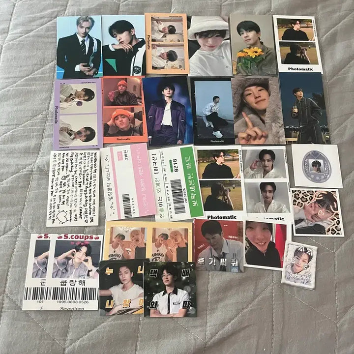[BUNJANG] SEVENTEEN Birthday Cafe POB Bundle Set Photocard / 세븐틴 생카 특전 일괄