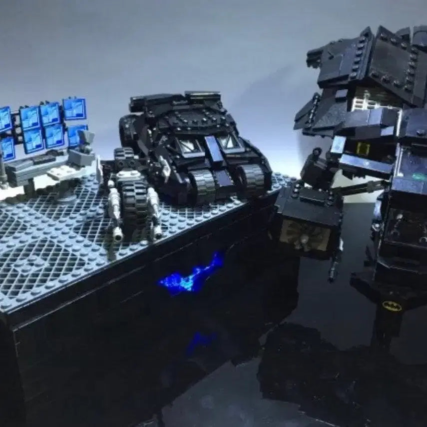 [BUNJANG] LEGO Stick Tumbler &amp; Kuso The Bat Custom Display / 레고 스틱텀블러 쿠소더배트 해외창작품