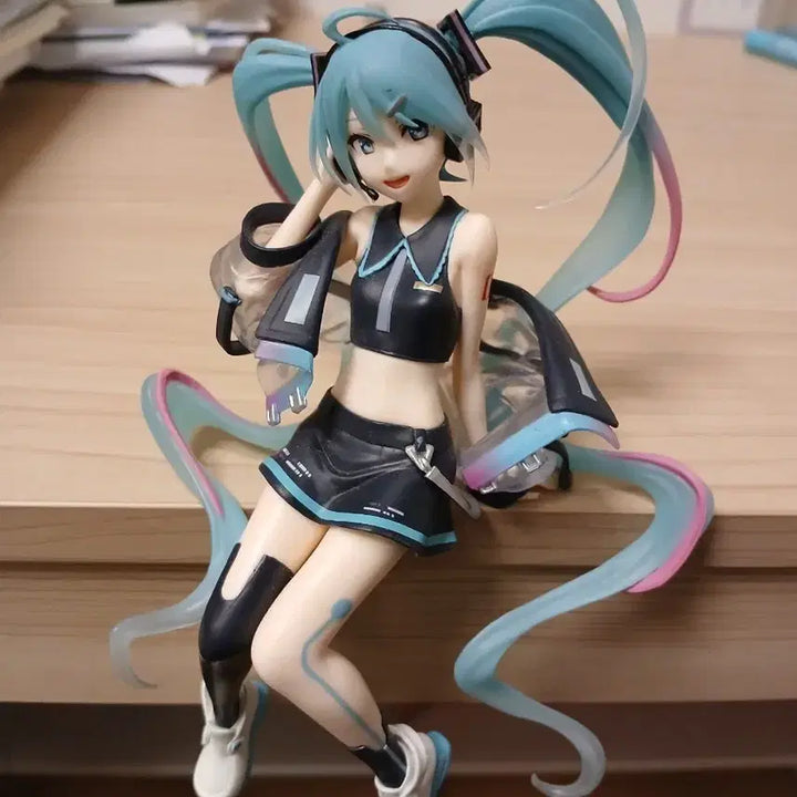 [BUNJANG] Hatsune Miku Neon Cyber Noodle Stopper Figure / 미쿠 네온사이버 누들 스토퍼 피규어