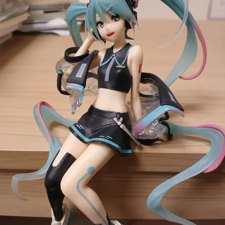 [BUNJANG] Hatsune Miku Neon Cyber Noodle Stopper Figure / 미쿠 네온사이버 누들 스토퍼 피규어