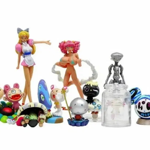 [BUNJANG] Takashi Murakami Figure LA Edition Set / 무라카미 다카시 피규어 LA Edition