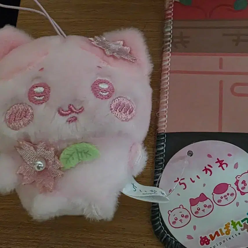 [BUNJANG] Cheekawa Hachiware Cherry Blossom Crane Plush / 치이카와 하치와레 벚꽃 크레인 인형 팝니다