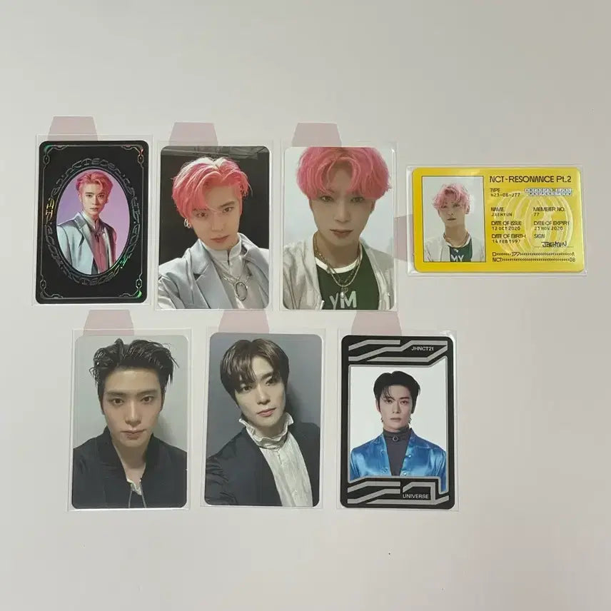 [BUNJANG] NCT127 Jaehyun Universe Resonance Photocard Set / nct127 엔시티 재현 2020 2021 유니버스 레조넌스 포카