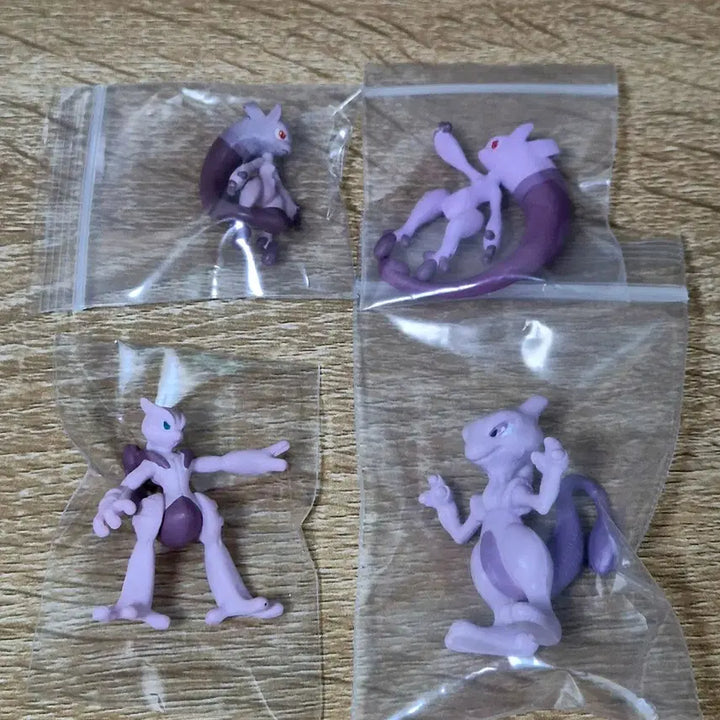 [BUNJANG] Pokemon Classic Strap Mewtwo Megavolution Set / 포켓몬 피규어 고전 스트랩 뮤츠 메가진화세트