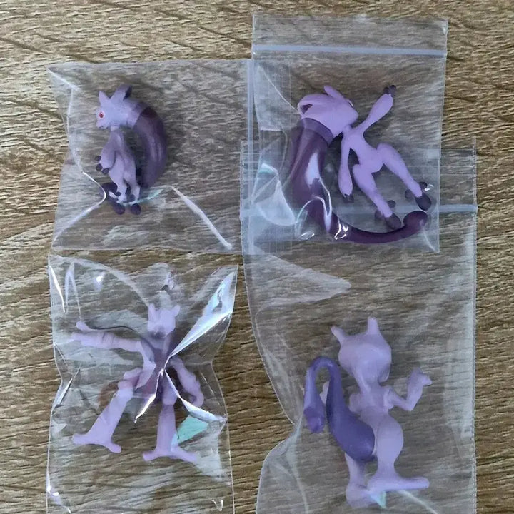 [BUNJANG] Pokemon Classic Strap Mewtwo Megavolution Set / 포켓몬 피규어 고전 스트랩 뮤츠 메가진화세트