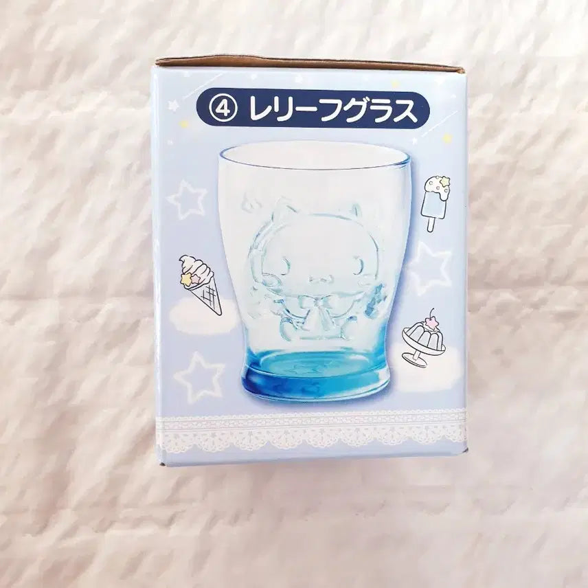 [BUNJANG] Sanrio Cinnamoroll Ichiban Kuji Glass Cup / 산리오 시나모롤 아타리쿠지 이치방쿠지 유리컵