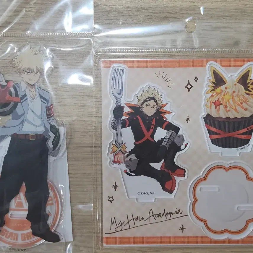 [BUNJANG] My Hero Academia NHA Open School Bakugo Acrylic Stand Set / 히로아카 나히아 오픈스쿨 바쿠고 아크릴 스탠드 세트