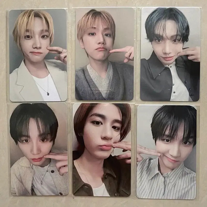 [BUNJANG] BOYNEXTDOOR Mochi Piece Lucky Draw POB 6-Set Photocard Bundle / 보이넥스트도어 모찌피스 미공포 6set 헬로라이브 보넥도