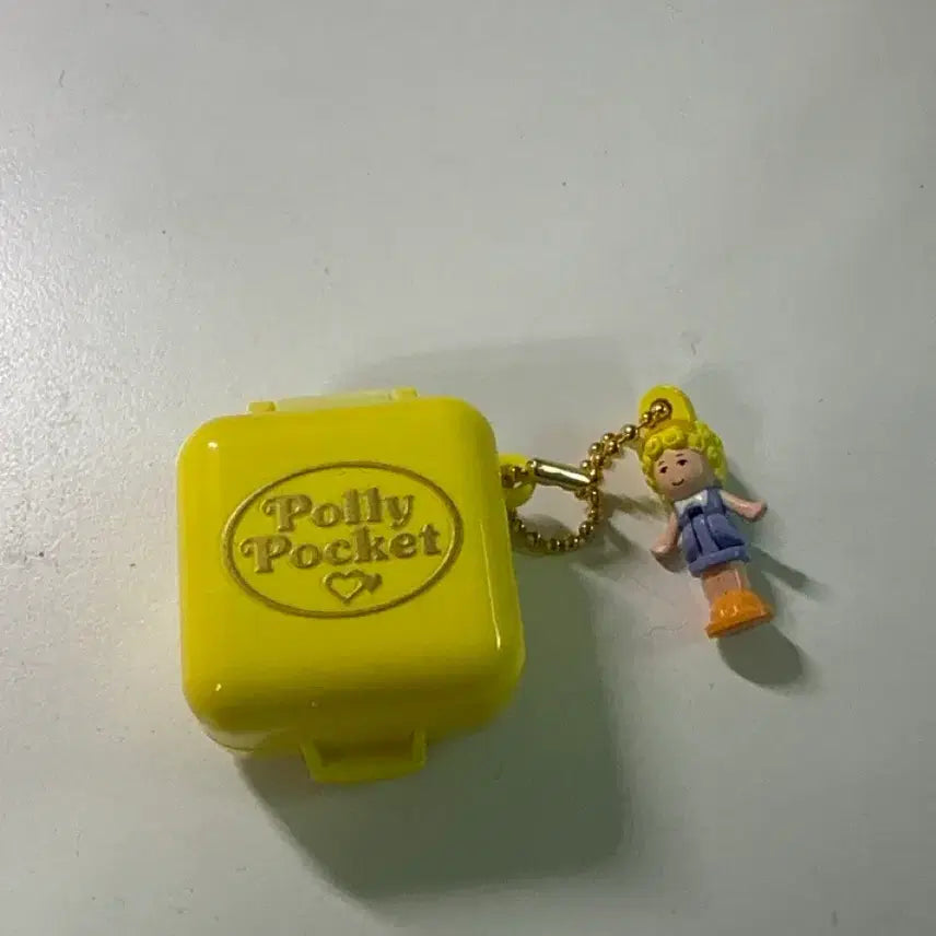 [BUNJANG] Polly Pocket Gacha Yellow Toy Set / 폴리포켓 가챠 노란색