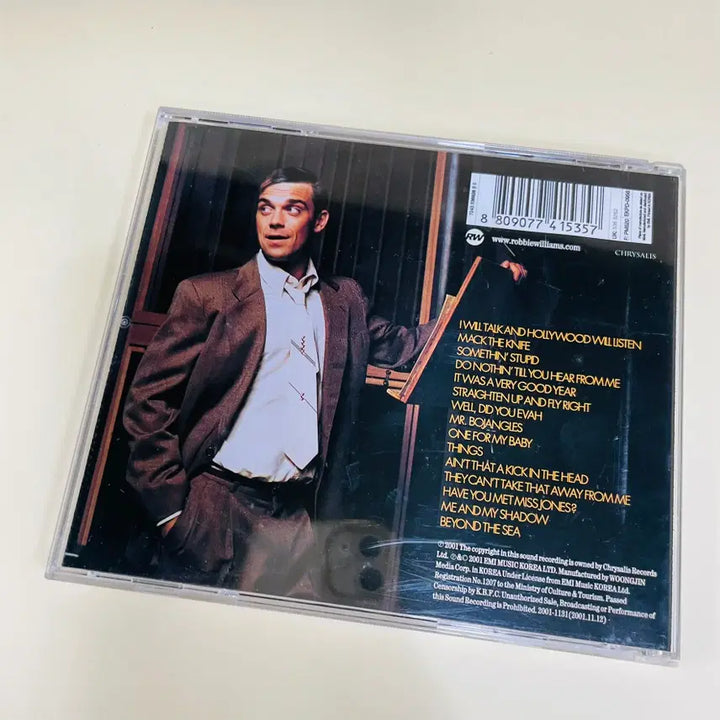 [BUNJANG] Robbie Williams Swing When You’re Winning CD / [중고음반/CD] 로비 윌리엄스 Robbie Williams 4집