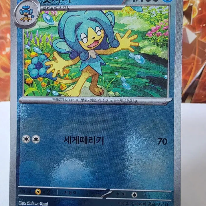 [BUNJANG] Pokemon Card Monbol Yakichi 100/70 / 포켓몬 카드 몬볼 야차키 100/70