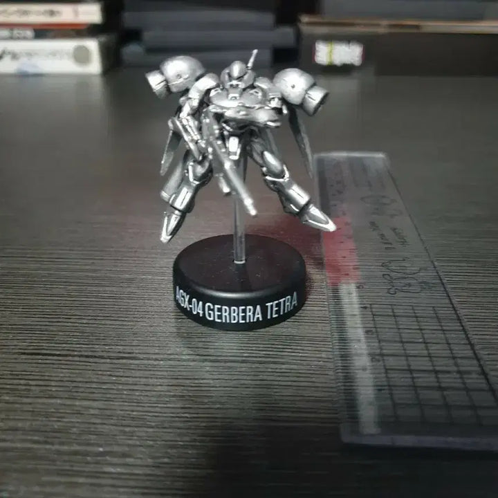[BUNJANG] Gundam AGX-04 Gerbera Tetra Metallic Silver Figure / 건담 AGX-04 게르베라 테트라 메탈릭 실버 색상 피규어
