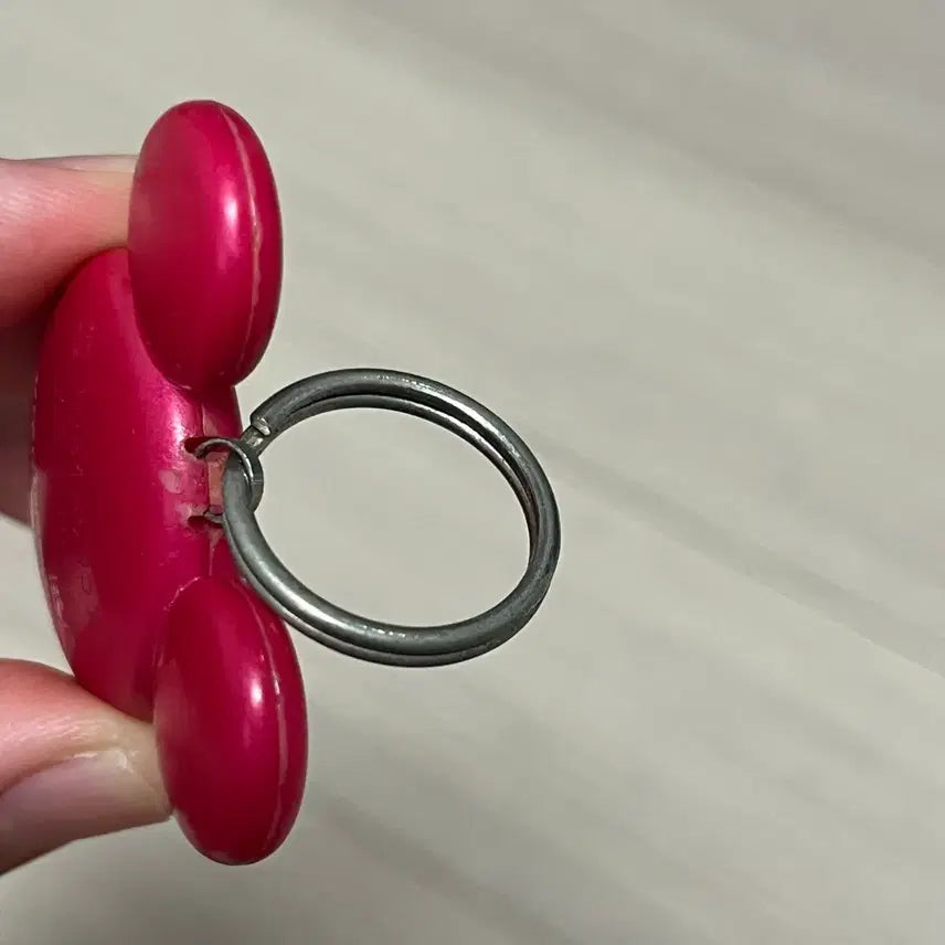 [BUNJANG] Mickey Mouse Classic Pink Transpo Card Keyring / 미키 교통카드 핑크 고전 키링 마이비