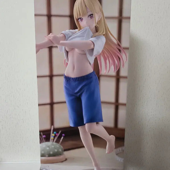 [BUNJANG] FuRyu Marin Kitagawa Wakana Gojo Gym Uniform Ver. Figure / 후류 마린 키타가와 와카나 고죠 짐복 Ver. 피규어