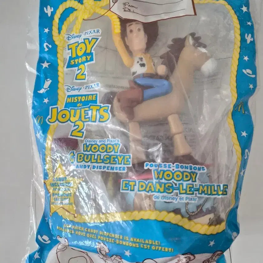[BUNJANG] Toy Story Woody &amp; Bullseye Candy Dispenser McDonald&