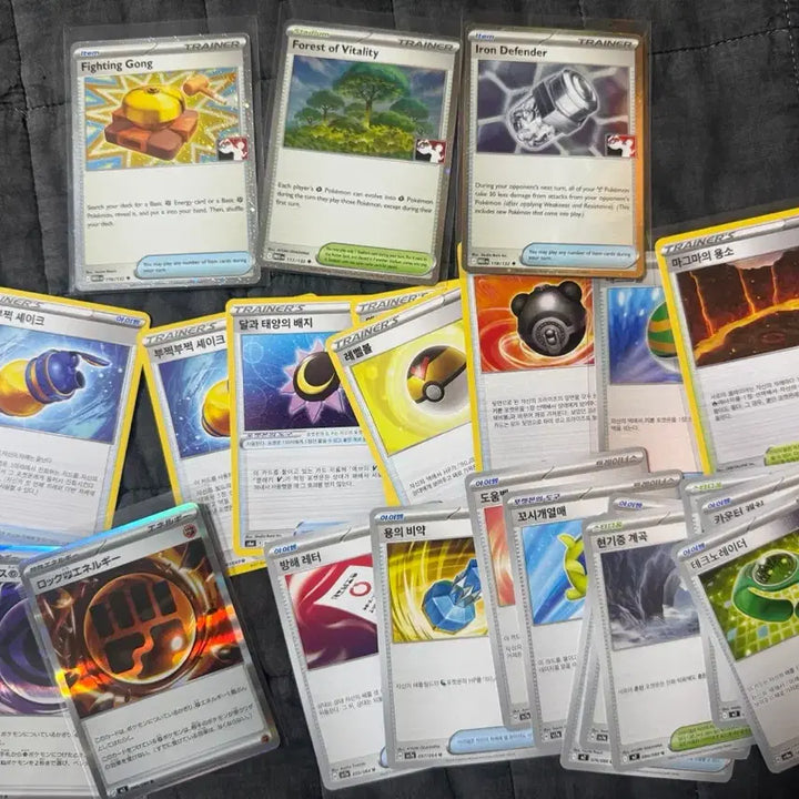 [BUNJANG] Pokemon Card Bundle 139 Cards with North American Promos / 포켓몬카드 아이템 북미프로모 포함 139장