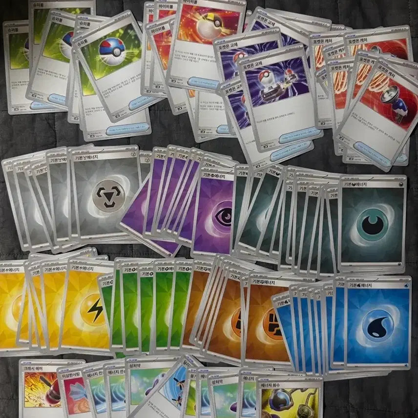 [BUNJANG] Pokemon Card Bundle 139 Cards with North American Promos / 포켓몬카드 아이템 북미프로모 포함 139장