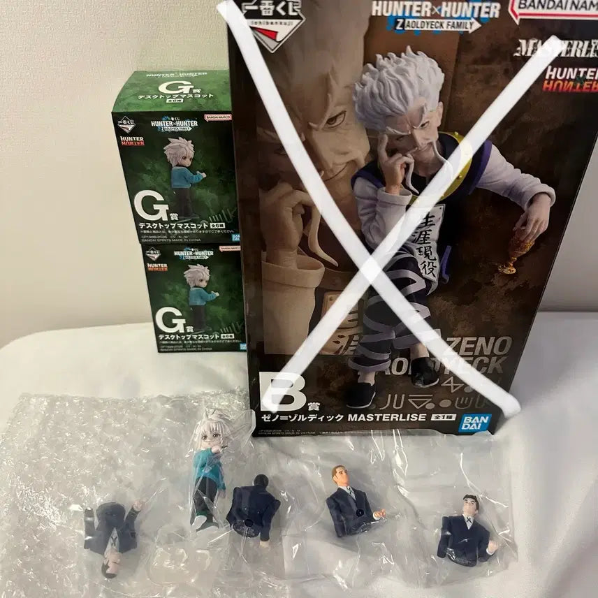 [BUNJANG] Hunter x Hunter Ichiban Kuji Prize G Killua Figure / 헌터헌터 제일복권 g상 키르아, 집사들