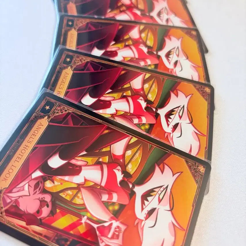 [BUNJANG] Has Been Hotel Angel Dust Trading Cards Bundle Set / 해즈빈 호텔 엔젤더스트 트레이딩 카드 5장 일괄