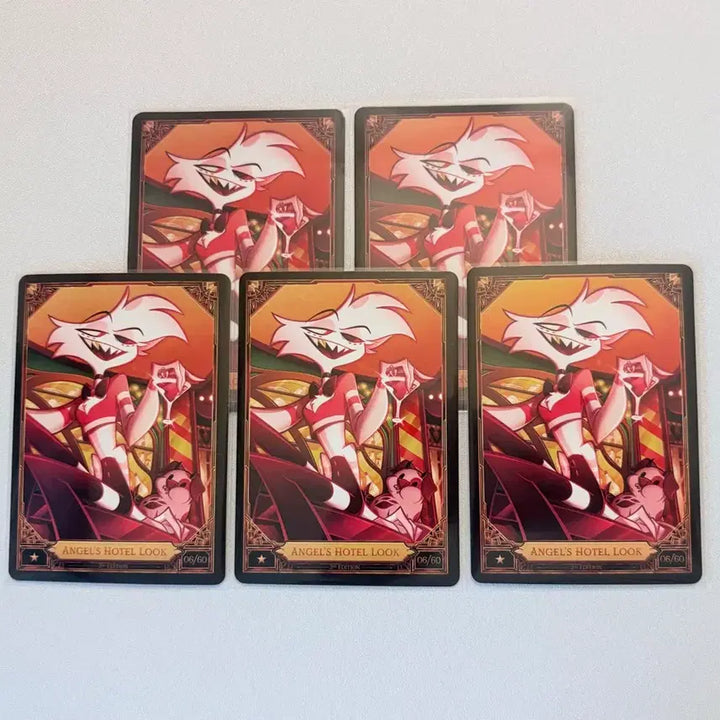 [BUNJANG] Has Been Hotel Angel Dust Trading Cards Bundle Set / 해즈빈 호텔 엔젤더스트 트레이딩 카드 5장 일괄