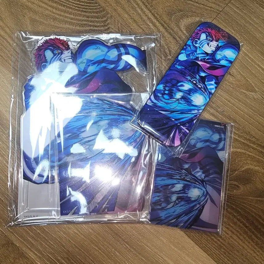 [BUNJANG] Demon Slayer Akaza Hakuji Web Lottery Acrylic Can Badge Set / 귀멸의칼날 귀칼 아카자 하쿠지 웹샵 제일복권 쿠지 아크릴 캔뱃지 판매