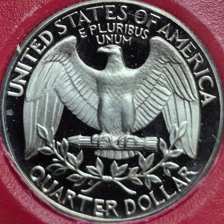 [BUNJANG] 1981 US Quarter Dollar Proof Coin (S Mint) / 1981년 S발행 미국 쿼터 달러. 프루프