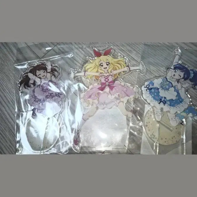 [BUNJANG] Aikatsu! Aikatsu Stars! Soleil Shuka Coord Acrylic Stand Bundle Set / 아이카츠 아이엠스타 극장판 솔레이유 슈카코디 아크릴 일괄