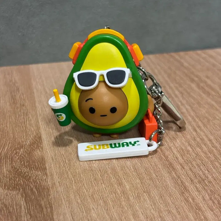 [BUNJANG] Subway Music Card Keyring / 써브웨이 뮤직 카도 키링