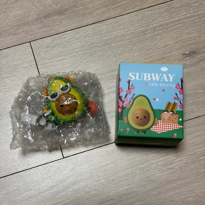 [BUNJANG] Subway Music Card Keyring / 써브웨이 뮤직 카도 키링