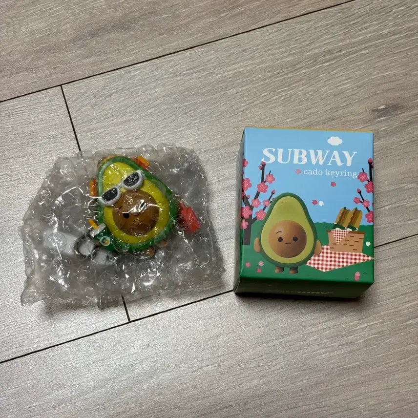[BUNJANG] Subway Music Card Keyring / 써브웨이 뮤직 카도 키링