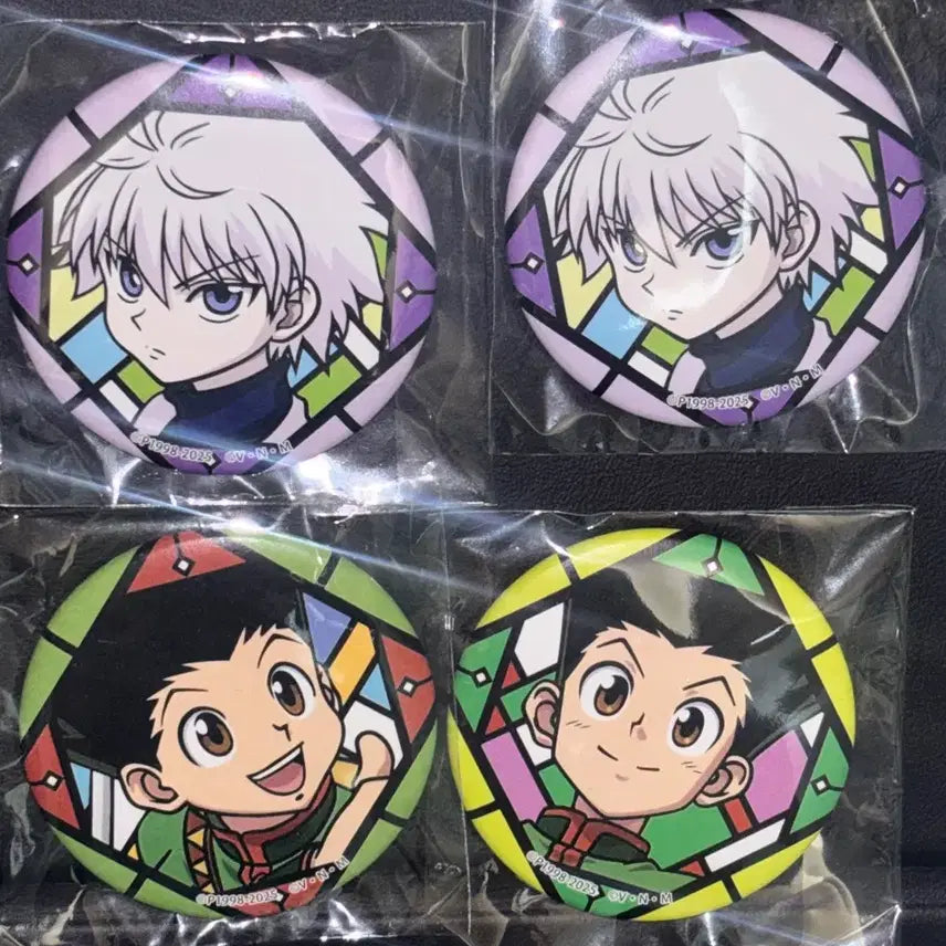 [BUNJANG] Hunter x Hunter Jump Shop Random Badge Gon, Killua (Sealed) / 헌터x헌터 점프샵 랜덤 뱃지 곤 키르아 미개봉