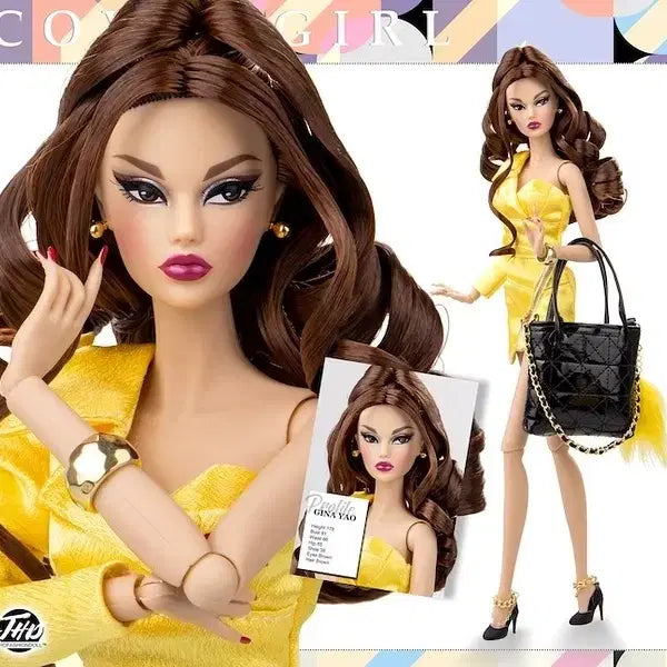 [BUNJANG] Fashion Royalty Mizi Doll Gina Kelly Gift Set Silkstone / 패션로얄티 미지돌 지나 켈리 세트 새상품 포피파커 바비인형 실크스톤