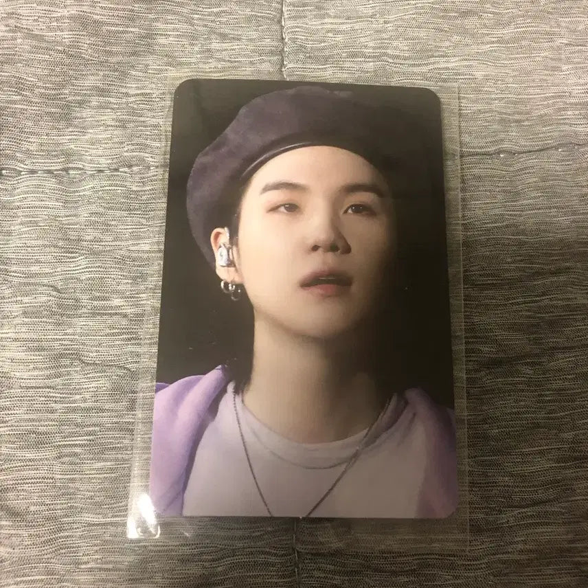 [BUNJANG] BTS Suga Yet to Come Cinema POB Photocard / BTS 방탄소년단 슈가 Yet to come 시네마 특전포카 SUGA