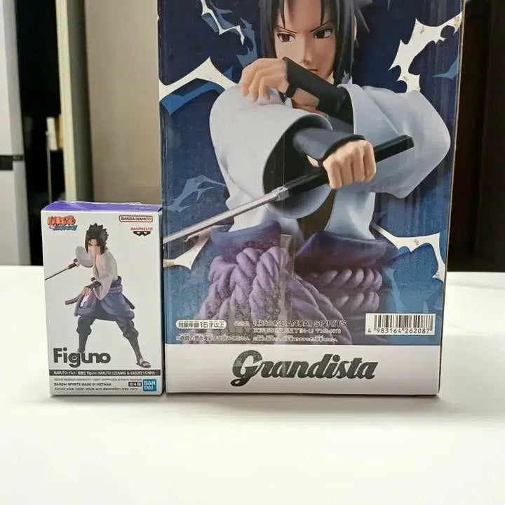 [BUNJANG] Naruto Sasuke Grandista &amp; Figuno Figure Bundle / 나루토 사스케 그란디스타&amp;피규노 figuno 피규어 일괄