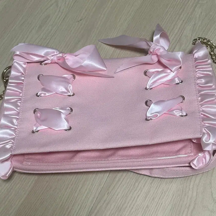 [BUNJANG] Jacamat Frill Ita Bag / 자카마트 프릴 이타백