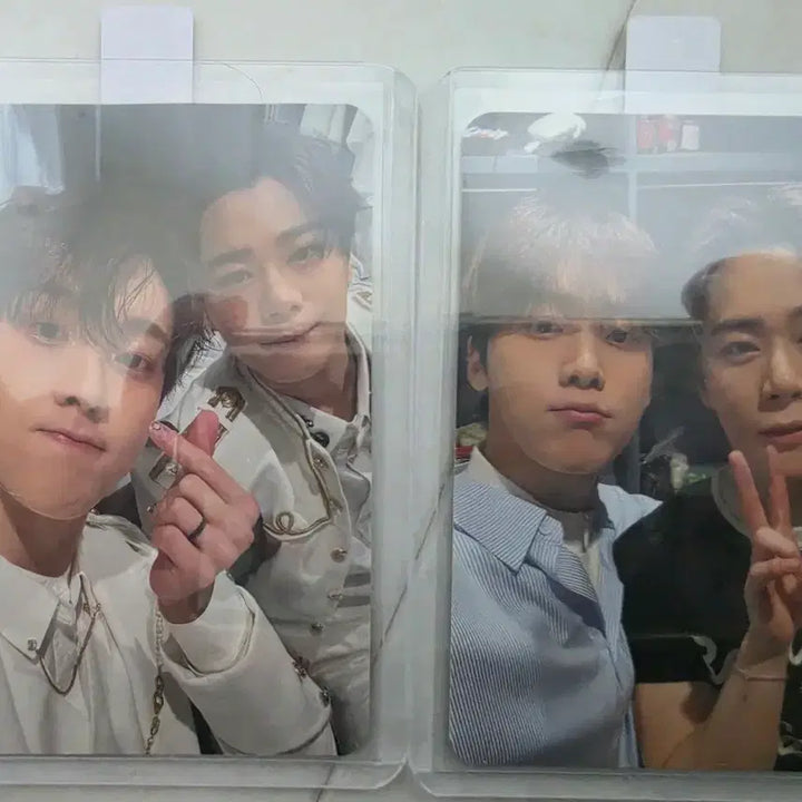 [BUNJANG] Moonbin &amp; Sanha Unit Photocard Bundle Set / 문빈 산하유닛 포카 2장 일괄
