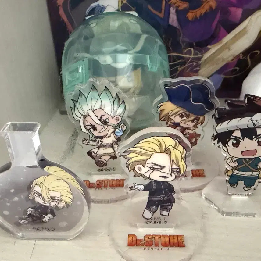 [BUNJANG] Dr. Stone Acrylic Figure Bundle Set / 닥터스톤 가챠 아크릴 피규어 일괄