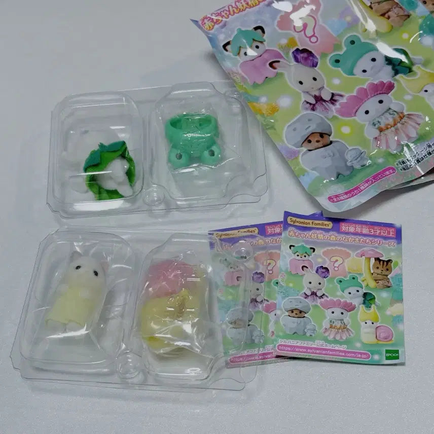 [BUNJANG] Sylvanian Families Fairy Forest Blind Bag Set (2 Types) / [일괄] 실바니안 요정의 숲 블라인드백 2종